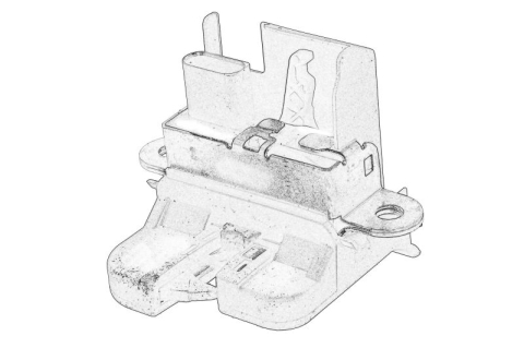 Inchidere - Inchizatoare capota potrivit SKODA YETI 05.09-12.17