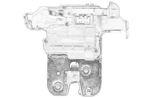 Inchizatoare capota potrivit VW ATLAS, TOUAREG 12.16- [1]
