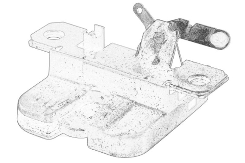 Inchidere - Inchizatoare capota potrivit VW CALIFORNIA T5 CAMPER, CALIFORNIA T6 CAMPER, MULTIVAN T5, MULTIVAN T6, TRANSPORTER T5, TRANSPORTER T6, TRANSPORTER T6 / CARAVELLE T6 11.03-08.24