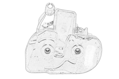 Inchidere - Incuietoare usa Dreapta (usa glisanta) potrivit VW CADDY III, CADDY III/MINIVAN, MULTIVAN T5, MULTIVAN T6, TRANSPORTER T5, TRANSPORTER T6, TRANSPORTER T6 / CARAVELLE T6 11.03-