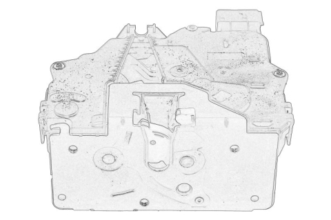 Piese Auto - Incuietoare usa Fata Dreapta potrivit OPEL CORSA D, MERIVA B 07.06-03.17