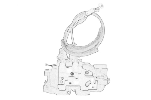 Incuietoare usa Fata Stanga potrivit HYUNDAI I30 10.07-06.12 [0]