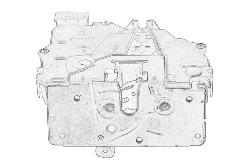 Incuietoare usa fata stanga potrivit OPEL CORSA D, CORSA E, CORSA E/HATCHBACK, MERIVA B 07.06-