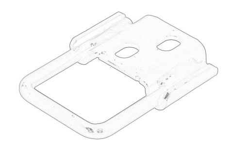 Piese Auto - Incuietoare usa Spate Dreapta/Stanga Superior (carlig) potrivit VW CADDY III, CADDY III/MINIVAN, CADDY IV, CADDY IV/MINIVAN 03.04-12.20