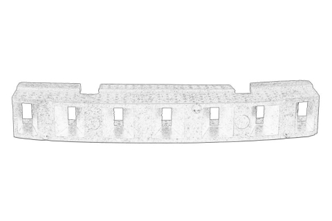 Elemente bara - Intaritura bara Fata (mijloc, absorbant, spuma) potrivit SKODA FABIA II, ROOMSTER, ROOMSTER PRAKTIK 1.2-1.9D 03.06-05.15