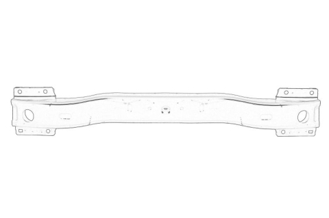 Elemente bara - Intaritura bara Fata potrivit OPEL MOVANO A, MOVANO B; RENAULT MASTER III 2.3D/2.5D 10.01-