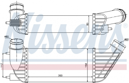 Piese Auto - Intercooler CITROEN C8, JUMPY; FIAT SCUDO; LANCIA PHEDRA; PEUGEOT 807, EXPERT, EXPERT TEPEE; TOYOTA PROACE 2.0D dupa 2006