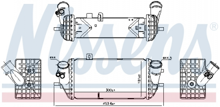 Piese Auto - Intercooler HYUNDAI ACCENT IV, I20, I20 ACTIVE, I30; KIA CEE'D, PRO CEE'D, RIO III, RIO IV, STONIC 1.1D/1.4D/1.6D dupa 2011