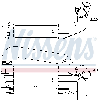 Piese Auto - Intercooler OPEL ASTRA H, ASTRA H GTC 1.7D intre 2004-2010