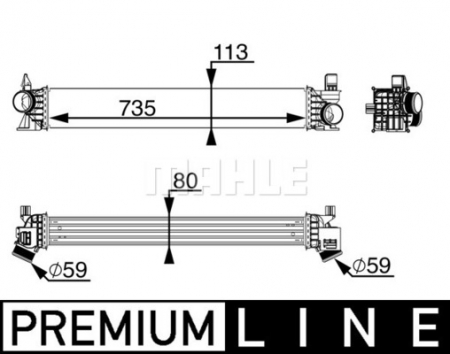 Intercooler - Intercooler potrivit FIAT DUCATO 2.0D-3.0D 07.06-
