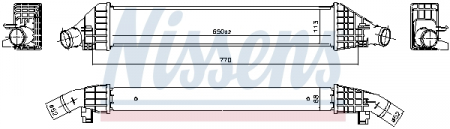 Intercooler - Intercooler potrivit FIAT FREEMONT 2.0D 08.11-