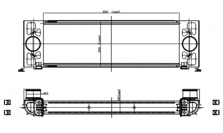 Intercooler potrivit FORD TRANSIT, TRANSIT V363 2.2D/3.2D 09.07-12.18 [2]