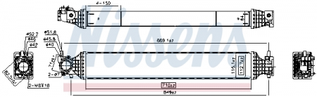 Intercooler - Intercooler potrivit HONDA CR-V IV, CR-V V 1.5/2.4 09.15-