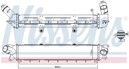 Intercooler - Intercooler potrivit HYUNDAI KONA 1.6 06.17-
