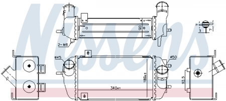 Intercooler - Intercooler potrivit HYUNDAI TUCSON, TUCSON/SUV 1.6 06.15-