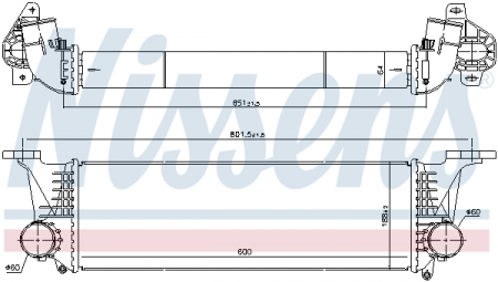Intercooler - Intercooler potrivit IVECO DAILY V, DAILY VI 2.3D/3.0D/Electric 09.11-