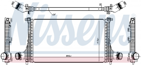 Intercooler - Intercooler potrivit VW ATLAS 2.0 12.17-