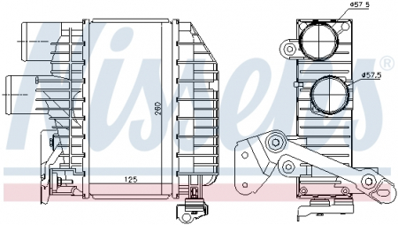 Intercooler - Intercooler TOYOTA AVENSIS, AVENSIS VERSO, COROLLA, COROLLA VERSO 2.0D intre 1999-2009