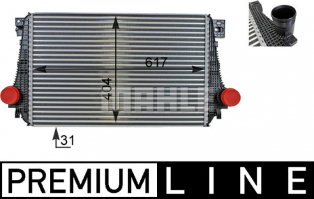 Intercooler - Intercooler VW AMAROK 2.0/2.0D intre 2010-2016