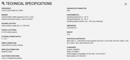 Interfata diagnoza auto Texa Nano S [1]