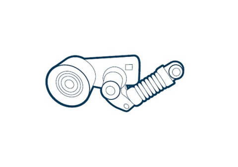 Transmisie - Intinzator curea transmisie potrivit MAN HOCL, LION´S CITY, LION´S COACH, NG, NL, NÜ, TGA, TGS I, TGX I; NEOPLAN CITYLINER II, STARLINER, TOURLINER I D0826LUH-OM542.925 04.91-