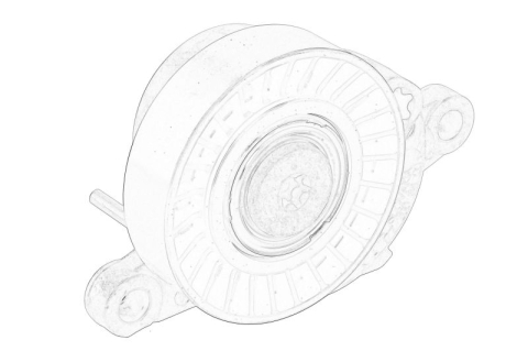 Transmisie - Intinzator curea transmisie potrivit MERCEDES AMG GT (C190), AMG GT (R190), AMG GT (X290), CLS (C257), E T-MODEL (S213), E (W213), G (W463), GLC (C253), GLC (X253), S (A217) 3.0H/4.0 01.17-