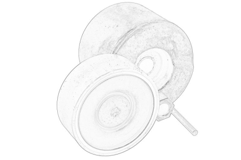Transmisie - Intinzator curea transmisie potrivit VW MULTIVAN T6, TRANSPORTER T5, TRANSPORTER T6, TRANSPORTER T6 / CARAVELLE T6 2.0D 09.09-08.24