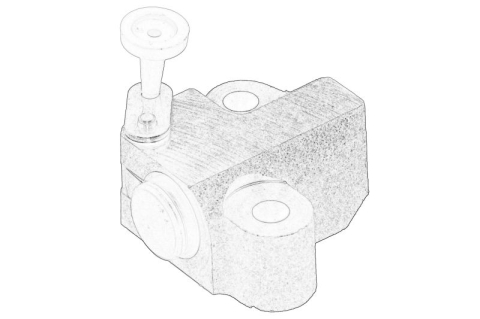 Piese Auto - Intinzator lant distributie potrivit TOYOTA AURIS, AVENSIS, COROLLA, COROLLA VERSO, RAV 4 IV, VERSO 2.0D/2.2D 07.05-09.19