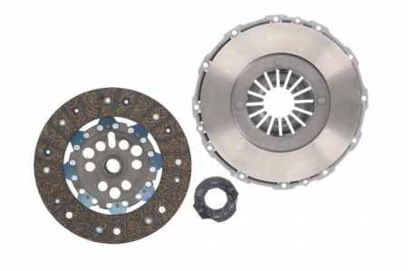 Set ambreiaj - Kit ambreiaj cu rulment (220mm) potrivit VW CALIFORNIA T4 CAMPER, GOLF IV, JETTA III, TOURAN, TRANSPORTER T4 1.9D-2.5D 07.90-10.10