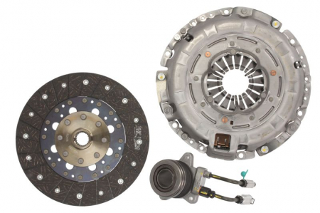 Set ambreiaj - Kit ambreiaj cu rulment hidraulic (cu capac ambreaj si placa presiune; fara rulment de eliberare, 240mm) potrivit HYUNDAI I40 I 1.7D 07.11-