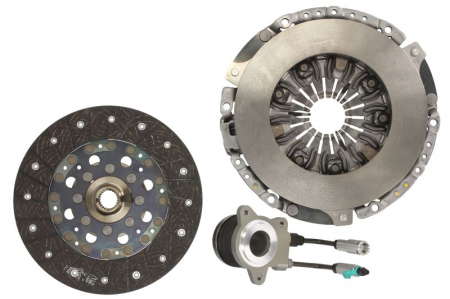 Kit ambreiaj cu rulment hidraulic (cu capac ambreaj si placa presiune; fara rulment de eliberare, 240mm) potrivit HYUNDAI I40 I 1.7D 07.11- [1]