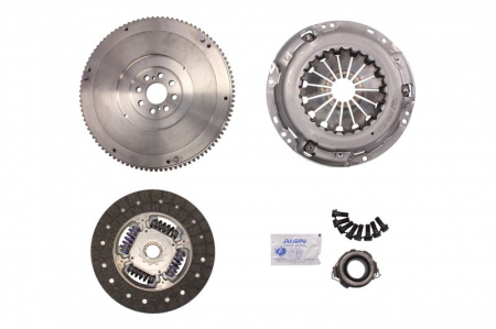 Set ambreiaj - Kit ambreiaj cu volanta rigida (236mm) potrivit TOYOTA AVENSIS, COROLLA, COROLLA VERSO, RAV 4 II 2.0D 10.99-03.09