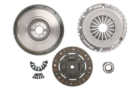Set ambreiaj - Kit ambreiaj cu volanta rigida si rulment de presiune (228mm) potrivit VW CALIFORNIA T4 CAMPER, TRANSPORTER T4 2.4D/2.5D 07.90-04.03