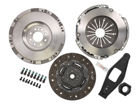 Kit ambreiaj cu volanta rigida si rulment de presiune (254mm) potrivit FORD TRANSIT 2.4D 04.06-08.14 [1]