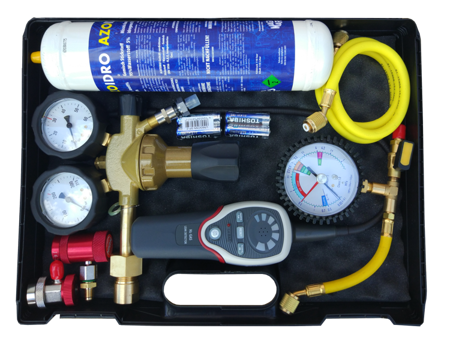 Consumabile service AC - Kit detectare scurgere Azot/Hidrogen, agent refrigerant R134A R1234YF  Magneti Marelli