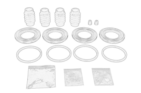 Piese Auto - Kit reparare etrier Spate Dreapta/Stanga potrivit ISUZU N-SERIES