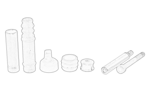 Piese Auto - Kit reparare etrier Spate potrivit MERCEDES SPRINTER 3,5-T (B907), SPRINTER 3,5-T (B907, B910), SPRINTER 3-T (B907) 2.0D/2.2D/3.0D 02.18-