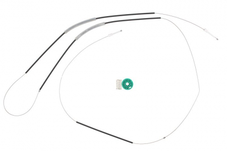 Caroserie - Kit reparatie macara geam fata dreapta cablu AUDI A6 intre 1997-2005
