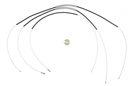 Caroserie - Kit reparatie macara geam fata dreapta cablu, electric MERCEDES VIANO W639, VITO / MIXTO W639, VITO W639 dupa 2003