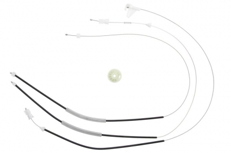 Caroserie - Kit reparatie macara geam fata dreapta cablu RENAULT VEL SATIS intre 2002