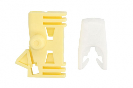 Elemente macara geam - Kit reparatie macara geam fata stanga 1 ghidaj RENAULT CLIO II, MEGANE SCENIC, SCENIC I dupa 1996