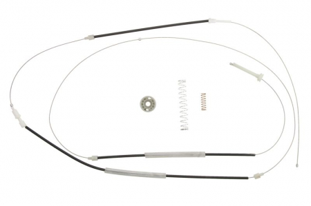 Elemente macara geam - Kit reparatie macara geam fata stanga cablu VW SCIROCCO intre 2008-2017