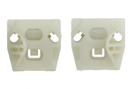 Elemente macara geam - Kit reparatie macara geam fata stanga/dreapta 2 ghidaje, electric PEUGEOT 607; SEAT CORDOBA, IBIZA III; VW BORA, GOLF IV intre 1997-2013