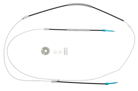 Caroserie - Kit reparatie macara geam fata stanga/dreapta cablu BMW Seria 7 E38 intre 1994-2001