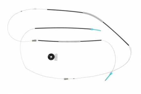 Kit reparatie macara geam fata stanga/dreapta cablu VW GOLF III, GOLF IV intre 1993-2002 [1]