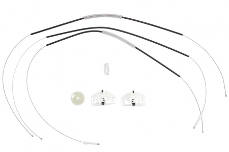 Caroserie - Kit reparatie macara geam fata stanga/dreapta set CITROEN BERLINGO; PEUGEOT PARTNER, PARTNERSPACE intre 1996-2015