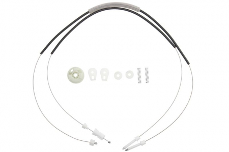 Elemente macara geam - Kit reparatie macara geam spate dreapta cablu CITROEN C3 PLURIEL dupa 2003