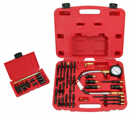Scule service - Kit verificare compresie motor, diesel si benzina
