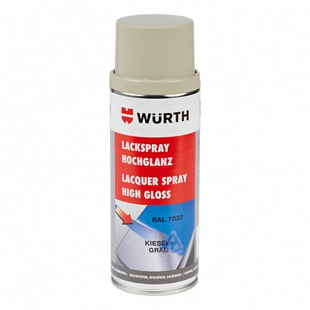 Solutii tehnice - Lac spray gri siliciu lucios 7032 Wurth