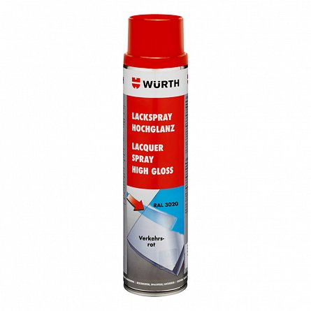 Solutii tehnice - Lac spray rosu Coca Cola 3020 600 m Wurth